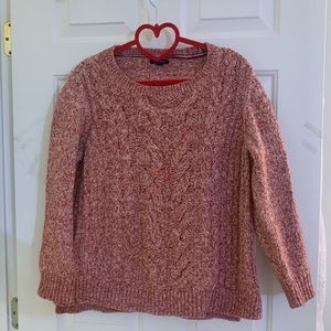 Tommy Hilfiger pink sweater woman L size